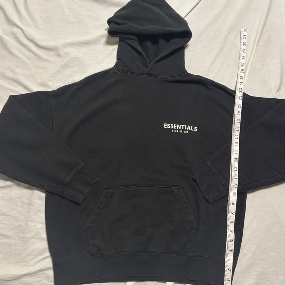 Fear Of God Essentials black Hoodie  size Small - Picture 8 of 9